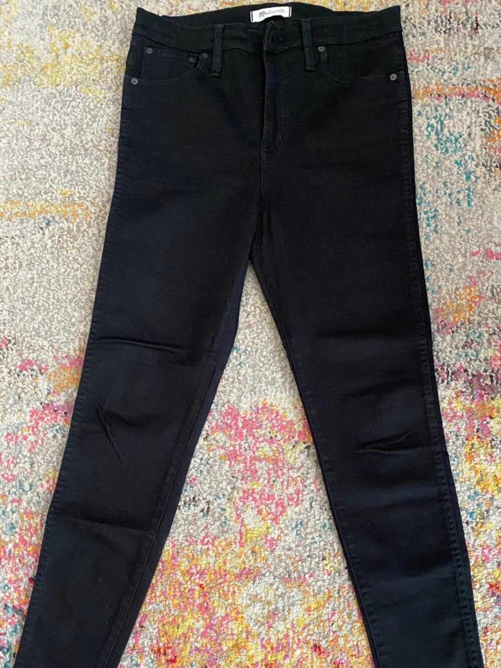 Madewell Jeans – Black High Rise Skinny Jeans – Size 30